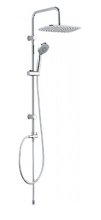 Душевой гарнитур Aquanet Passion RC AF300-70-RC-C, с верхним душем 30 х 19 см, 3 режима струи, хром (243320)