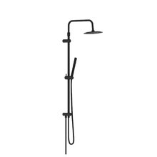 Душевой гарнитур Damixa Scandinavian Pure, с верхним душем, черный матовый, 936000300