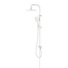 Душевой гарнитур Damixa Eclipse 931000200, лейка 3 режима струи, цвет белый матовый