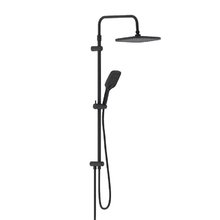 Душевой гарнитур Damixa Gala 953000300, с верхним душем, черный матовый