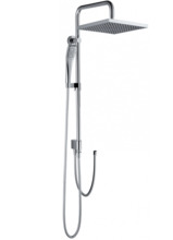 Душевой гарнитур Jacob Delafon Eo E11716-CP с верхним душем, хром