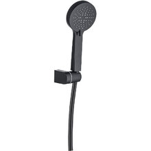 Душевой гарнитур Allen Brau Eclipse 5.E1005-31, 3 режима, черный матовый