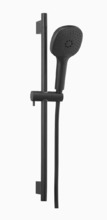 Душевой гарнитур Azario Nevo, штанга, черный, AZ-157820224, 1 режим струи