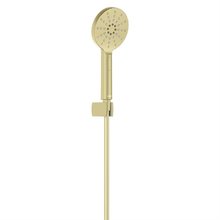 Душевой гарнитур Aquatek Оберон AQ2033BG, 3 режима струи, золото шлифованное