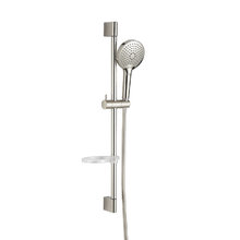 Душевой гарнитур Aquame AQM8101BN, лейка 3 режима, с мыльницей, цвет никель шлифованный