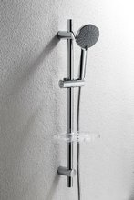 Душевой гарнитур Bravat Waterfall D154CP-2-RUS штанга 75 см, лейка 5 режимов, хром