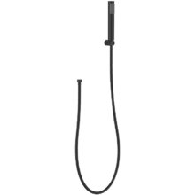 Душевой гарнитур BelBagno Uno, 1 режим струи, цвет черный матовый, UNO-DFS-NERO