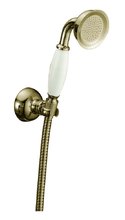 Душевой гарнитур Boheme Medici 407 с держателем, бронза, 1 режим струи