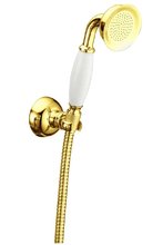 Душевой гарнитур Boheme Imperiale с держателем, золото, 408, 1 режим струи