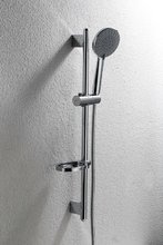 Душевой гарнитур Bravat Waterfall D152CP-2A-RUS штанга 75 см, лейка 3 режимов, хром