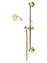 Душевой гарнитур Cezares FIRST-SD-03/24-M, золото 24 карат, ручки металл