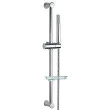 Душевой гарнитур со штангой Jaquar Shower SHA-CHR-1110FHS, хром, 1 режим струи