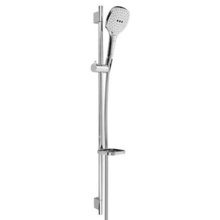 Душевой гарнитур Hansgrohe Raindance Select E 120 26621400, 90 см, 3 режима струи, корпус хром, лицевая часть белая