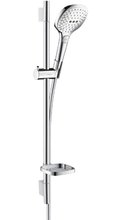 Душевой гарнитур Hansgrohe Raindance Select E120 3jet 26620000, 70 см, 3 режима струи, корпус хром, лицевая часть хром