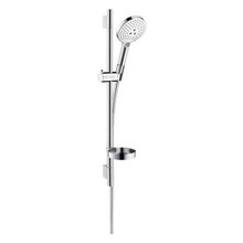 Душевой гарнитур Hansgrohe Raindance Select S 120 3jet 65 см 26630000, корпус хром, лицевая часть хром