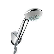 Душевой гарнитур Hansgrohe Crometta 85 Mono 27577000, шланг 160 см, корпус хром, лицевая часть серая, 1 режим струи
