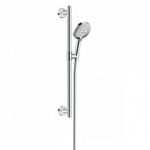 Душевой гарнитур Hansgrohe Raindance Select S 120 3jet EcoSm/UComfort 65 26321000, корпус хром, лицевая часть хром