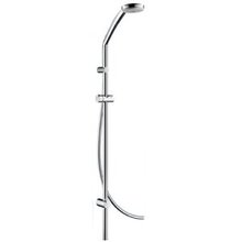 Душевой гарнитур Hansgrohe Croma 100 Multi / Unica 'Reno Lift 27791, 1,05 м, корпус хром, лицевая часть серая