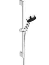 Душевой гарнитур Hansgrohe Pulsify 24161000 Select S, EcoSmart, лейка Relaxation 3 режима, хром, диск графит