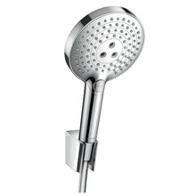 Душевой гарнитур Hansgrohe Raindance Select S 120 26701000, 125 см, корпус хром, лицевая часть хром, 3 режима струи