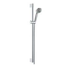 Душевой гарнитур Hansgrohe Crometta 85 Multi 27767000, штанга 65 см, корпус хром, лицевая часть серая