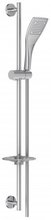 Душевой гарнитур Jacob Delafon EO с душем и метал. штангой 90 см. хром, E99940-CP, 1 режим струи