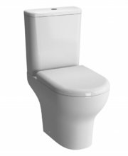 Напольный унитаз Vitra Zentrum Open-back 9824B003-7206 крышка стандарт, безободковый