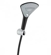 Душевой гарнитур 3S Kludi Fizz 6765087-00 с держателем, черный матовый, 3 режима струи