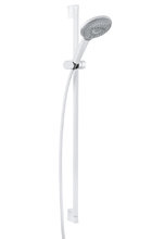 Душевой гарнитур Kludi Freshline 3S 6794091-00, длина штанги 90 см, цвет белый, 3 режима струи