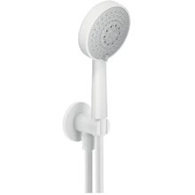 Душевой гарнитур Nobili со шланговым подсоединением, цвет белый, AD146/47WM, 3 режима струи