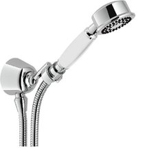 Душевой гарнитур Nobili со шланговым подсоединением, цвет хром, AD143/7CR, 1 режим струи
