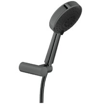 Душевой гарнитур Nobili, 3 режима лейки, цвет черный, AD146/48FLP