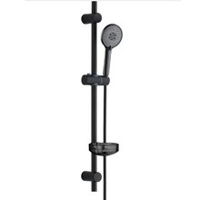 Душевой гарнитур Orange, 70 см, 3 режима лейки, цвет черный матовый, OS132b