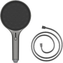 Душевой гарнитур Vincea Inspire VSHN-3I2HGM, лейка 4 режима, воронёная сталь, gunmetal