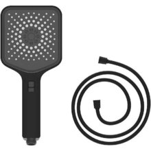 Душевой гарнитур Vincea Inspire VSHN-3I4HMB, лейка 3 режима, черный матовый