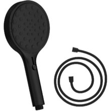 Душевой гарнитур Vincea Inspire VSHN-3I2HMB, лейка 4 режима, цвет черный матовый