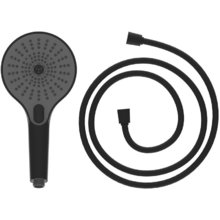 Душевой гарнитур Vincea Inspire VSHN-3I1HMB, 3 режима струи, цвет черный матовый