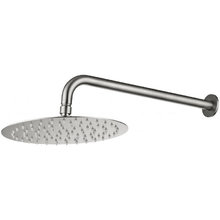 Верхний душ Allen Brau Priority 5.31A17-BN, Slim круглый, 30 х 30 см, нержавеющая сталь, никель брашированный