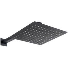 Верхний душ Allen Brau Infinity 5.21A19-31, Slim квадратный, 30 х 30 см, черный матовый