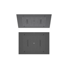 Верхний душ Aquatek AQ2083MB, 60 х 43 см, 3 режима, нержавеющая сталь, цвет черный матовый