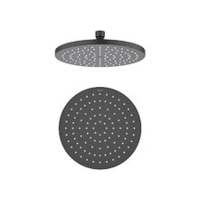 Верхний душ Aquatek AQ2086MB, 22 х 22 см, пластик, цвет черный матовый