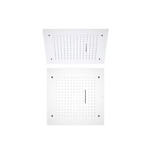 Верхний душ Aquatek AQ2082CR, 50 х 50 см, 2 режима, нержавеющая сталь, цвет хром