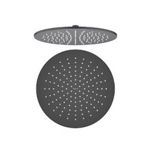 Верхний душ Aquatek AQ2079MB, 30 х 30 см, круглый, цвет черный матовый