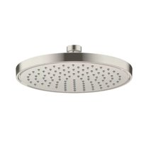 Верхний душ Axor ShowerSolutions 35389800, 24 см, EcoSmart, 1 режим струи, с шарнирным соединением, цвет сталь