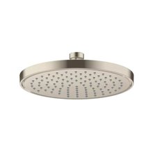 Верхний душ Axor ShowerSolutions 35389820, 24 см, EcoSmart +, 1 режим струи, с шарнирным соединением, цвет шлифованный никель