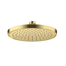Верхний душ Axor ShowerSolutions 35388950, 22 см, EcoSmart +, 1 режим струи, с шарнирным соединением, цвет шлифованная медь