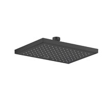 Верхний душ Axor ShowerSolutions 35373670, 24 см, 1 режим струи, с шарнирным соединением, цвет черный матовый