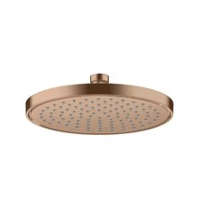 Верхний душ Axor ShowerSolutions 35383310, 22 см, EcoSmart, 1 режим струи, с шарнирным соединением, цвет шлифованное красное золото