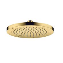 Верхний душ Axor ShowerSolutions 35380990, 24 см, 1 режим струи, с шарнирным соединением, цвет полированное золото