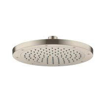 Верхний душ Axor ShowerSolutions 35380820, 24 см, 1 режим струи, с шарнирным соединением, цвет шлифованный никель